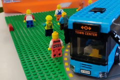 Eine Lego-Stadt entsteht